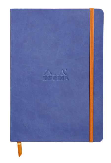 Rhodia Softcover Notebook - A5 - Sapphire Blue - Dotted